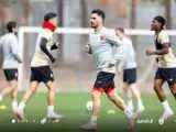عکس -  خداحافظی کاپیتان پرسپولیس با هواداران