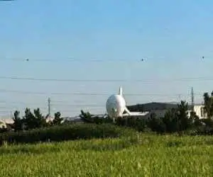 بالون جاسوسی ارتش آمریکا در اربیل عراق پائین کشیده شد