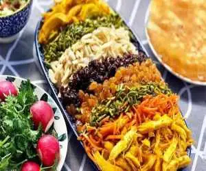 هفت رنگ پلو تهرانی؛ اگر در پی اصالت و زیبایی سفره مهمانی خود هستید