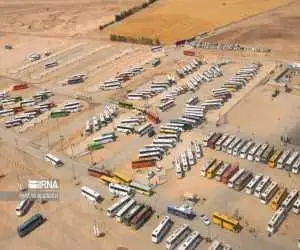 جدیدترین آمار تردد زائران اربعین از پایانه برکت در ایلام