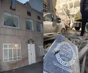 صحنه ناگوار بود؛ گزارش فرانس 24 از حمله اسرائیل به عبادتگاه یهودیان ایران  -  ارتش اسرائیل: آسیب جانبی بود!