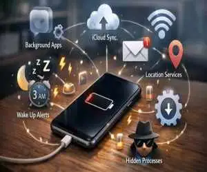 چرا باتری آیفون زود خالی می شود؟ 9 راه حل  واقعی