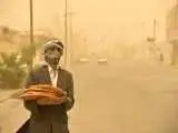 طوفان گرد و غبار در زهک  -   تهران گسترده  ترین پهنه آلوده کشور شد