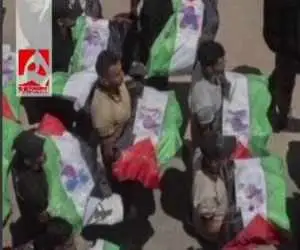 پیکرها را ببینید؛ بدرقه 112 شهید بزرگ ترین تشییع جمعی در غزه را رقم زد
