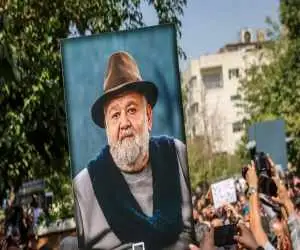 این سنگ قبر را چه کسی برای اکبر عبدی نصب کرد؟  -  دختر و همسرش سنگ را تعویض خواهند کرد
