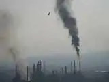 مشاهده دود در پالایشگاه آبادان