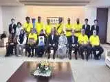 دیدار خانواده ماکان نصیری با شهردار هیروشیما در هشتاد و یکمین سالگرد بمباران اتمی