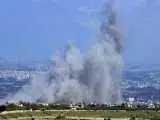 حمله توپخانه ای اسرائیل به لبنان و غزه