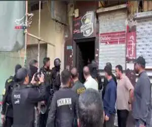 لحظه انتقال گروگانگیر خیابان ولیعصر تهران توسط نوپو  -  ویدئو