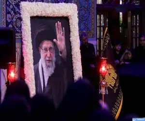 حال وهوای زائران رضوی در مزار رهبر شهید انقلاب + ویدئو