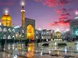 سوگواری هیات های عزاداری در حرم امام رضا(ع) + ویدئو