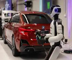 روبات انسان نما حالا در کارخانه bmw کار می کند  -  آینده شغل ها از همین جا آغاز می شود؟