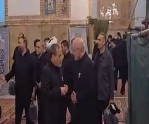 ویدیو  -  گفت وگوی قالیباف و عراقچی در مشهد