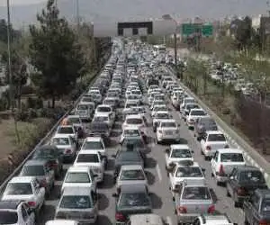 هشدار به مسافران؛ ترافیک در این محور سنگین است