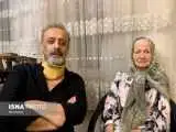 احوالپرسی حمید نعمت الله از رابعه مدنی -  برایش نقش مناسبی در (داش آکل) دارم