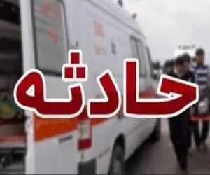  برخورد خودرو با تیرچراغ برق مرگبار شد