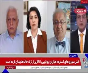 پاسخ دندان شکن به تلاش مجری صدای آمریکا برای مقصر دانستن ایران  -  ویدئو