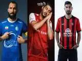 پیراهن های 18 تیم لیگ برتری برای فصل جدید؛ از جنگ شیرهای استقلال و پرسپولیس تا طرح متفاوت تراکتور