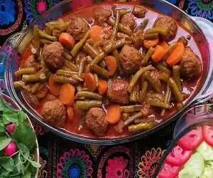 امروز با لوبیا سبز این خورش خوشمزه را درست کنید