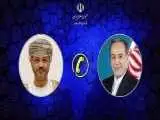 بررسی  شرایط برای ازسرگیری مذاکرات  -  گفت وگوی وزرای خارجه ایران و عمان