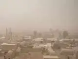 حمله گرد و غبار به شرق کشور  -  ثبت شاخص خطرناک در سه شهر سیستان و بلوچستان