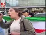 چکمه لیس نباش! ؛ کنایه خانم وطن دوست به یک وطن فروش+ ویدئو