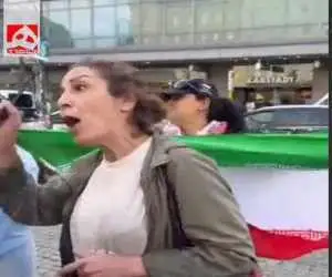 چکمه لیس نباش! ؛ کنایه خانم وطن دوست به یک وطن فروش+ ویدئو
