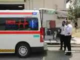 آسیب 284 آمبولانس در جنگ و حوادث دی ماه  -  88 پایگاه اورژانس در جنگ صدمه دید