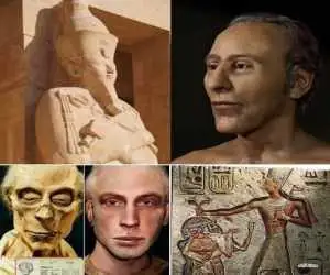 چهره رامسس دوم را در 45سالگی   بازسازی شگفت انگیز فرعون پس از 3 هزار سال