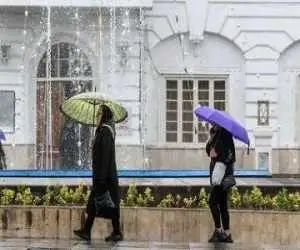 بارندگی و رعد و برق در 13 استان -  اسامی