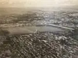 عکس هوایی نادر از تهران در سال 1924؛ پایتخت ایران در دوره قاجار از نگاه یک خلبان سوئیسی