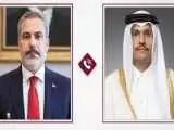 تأکید وزرای خارجه ترکیه و قطر بر ضرورت کاهش  تنش های منطقه ای