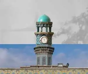 ساعت بزرگ حرم امام رضا(ع) چطور کار می کند؟  -   ویدئو