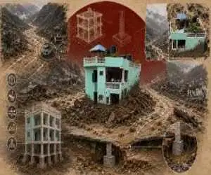 راستی آزمایی -  راز خانه  آبی رنگی که (سیل نپال) حریفش نشد؛ معجزه یا مهندسی؟