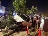 جزئیات حادثه مرگبار در تجمعات شبانه مشهد  -  در تصادف خودروی جنسیس با شهروندان 4نفر فوت شدندژ
