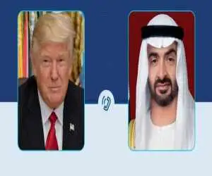 ترامپ با بن زاید تماس گرفت + جزئیات