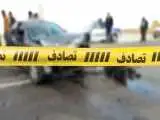 مرگ 3 سرنشین یک خودرو بر اثر برخورد با پایه برق