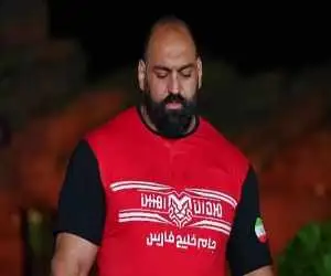   کری خوانی جالب رقیب برزیلی برای قوی ترین مرد ایران؛ با یک سوم هیکل 5ثانیه دوام آورد!