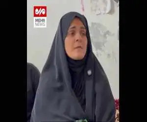 نخستین تصویر از مادر شهید 4ساله سیریک  -  ویدئو