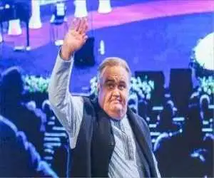 آخرین بازی اکبر عبدی در راه آنتن تلویزیون -  عکس