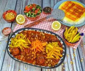 قیمه توماتیز ؛ خورشت محبوب و خوشمزه کردها با یک دستور ساده
