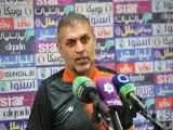 واکنش ویسی به فحاشی های بازی تراکتور - گل گهر: خجالت می کشم!
