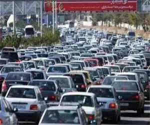 ترافیک سنگین در 4 محور منتهی به تهران