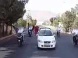 بازداشت عوامل رژه  جالب در کرج + ویدئو