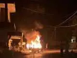 اسرائیل در حال حمله هوایی به جنوب لبنان -  صدور هشدار تخلیه برای یک ساختمان - حمله به خودروی امدادگران؛ 2 نفر شهید شدند