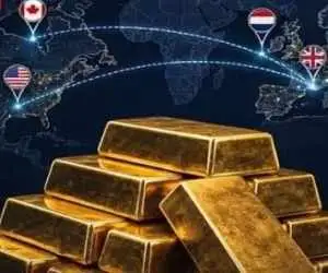 شکاف جدید فرآتلانتیکی؛ خروج گسترده ذخایر طلای اروپا از آمریکا