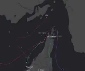نفتکش تحت حمایت آمریکا در تنگه هرمز تغییر مسیر داد + عکس