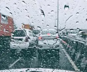 بارش باران در جاده های 4 استان  -  این محورها بسته شدند