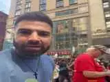 جوان آمریکایی: علت اصلی دشمنی با ایران مقابله ایران با اسرائیل بزرگ است!