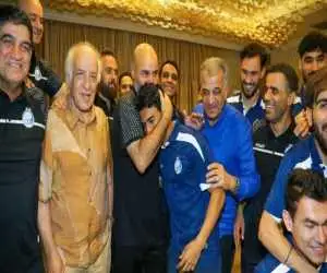 حرکت جالب حردانی روی صورت سهراب در عراق + عکس